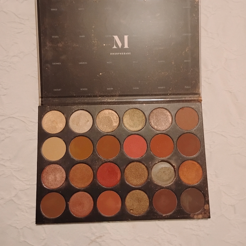 Morphe Eyeshadow Palette - Warm Tones 24 Glam